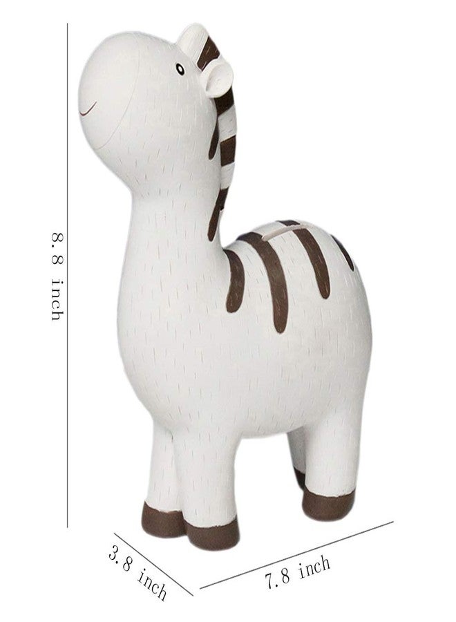 Gaolinci Cartoon Zebra Piggy Bank Coin Bank, Living Room Decoration - Image 2
